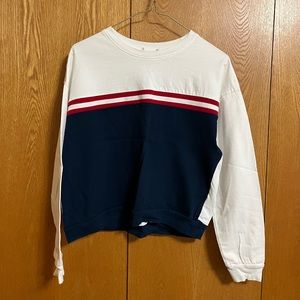 M Long Sleeve Crop Top